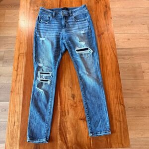 Buckle Black Women's Distressed Blue Jeans Size 29x30